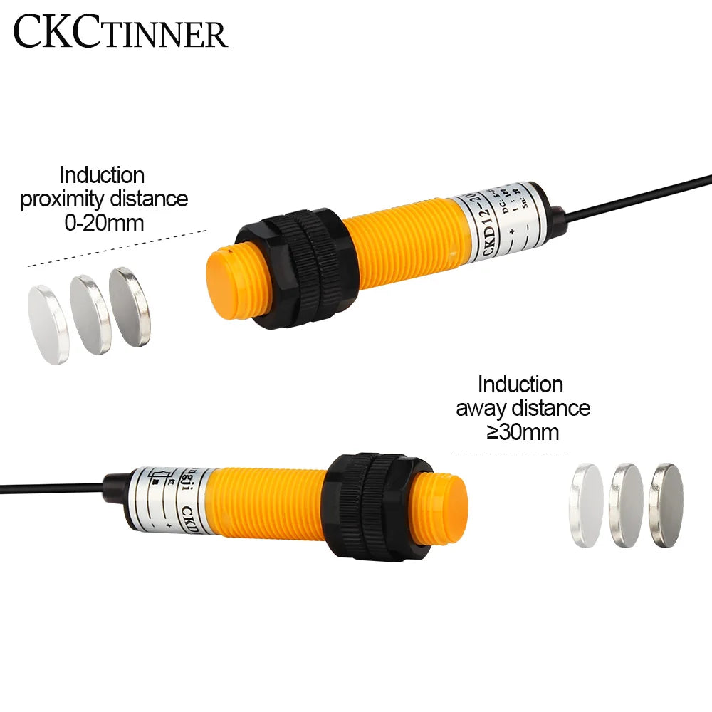 Electronic digital display counter proximity Industrial magnetic sensor switch punch counter  automatic induction counter meter