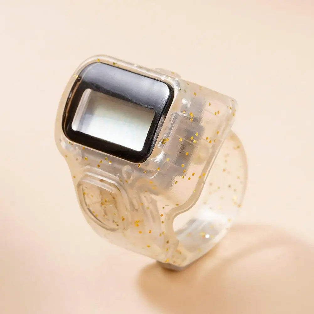 Electronic Finger Counter Resettable Hand Tally 5 Digit Number LCD Electronic Digital Display Handheld Clicker Counting Clear