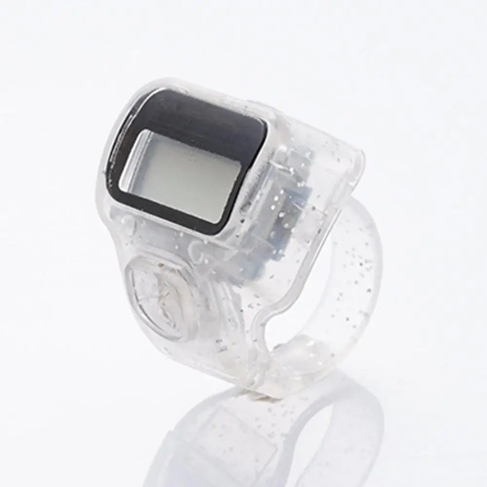 Electronic Finger Counter Resettable Hand Tally 5 Digit Number LCD Electronic Digital Display Handheld Clicker Counting Clear