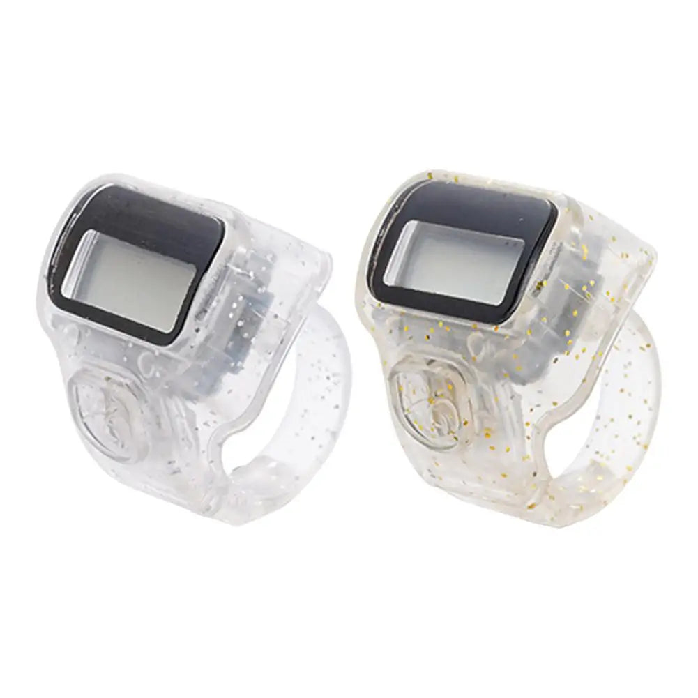 Electronic Finger Counter Resettable Hand Tally 5 Digit Number LCD Electronic Digital Display Handheld Clicker Counting Clear