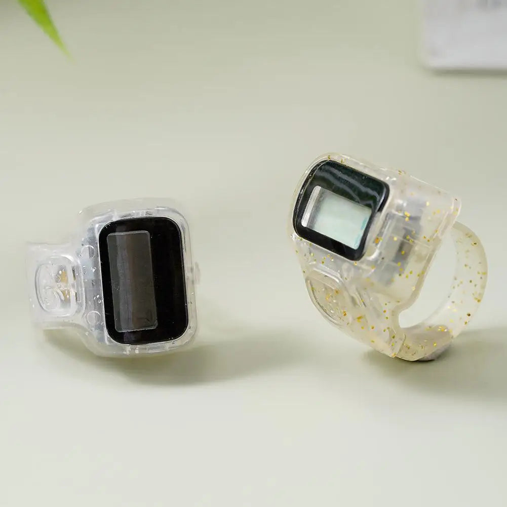 Electronic Finger Counter Resettable Hand Tally 5 Digit Number LCD Electronic Digital Display Handheld Clicker Counting Clear