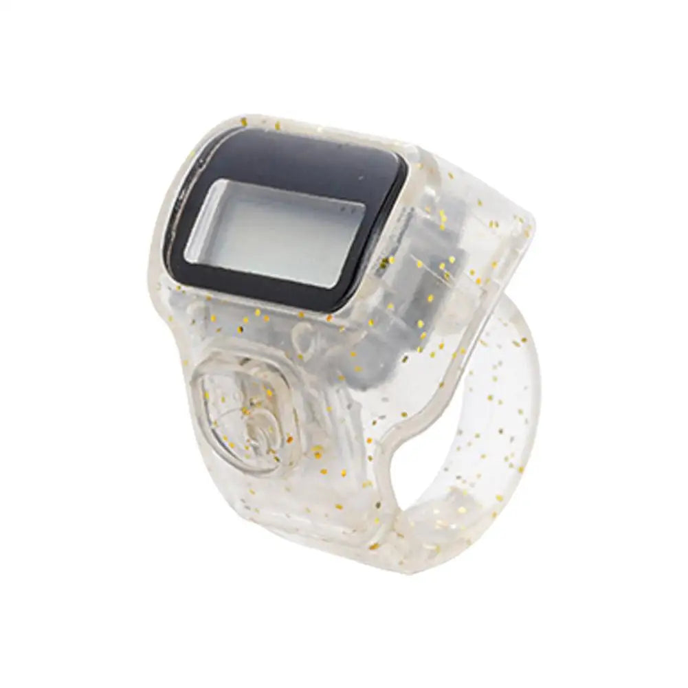 Electronic Finger Counter Resettable Hand Tally 5 Digit Number LCD Electronic Digital Display Handheld Clicker Counting Clear